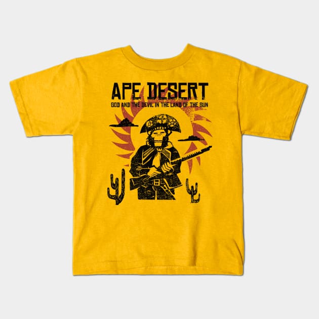 Ape Desert Kids T-Shirt by primate